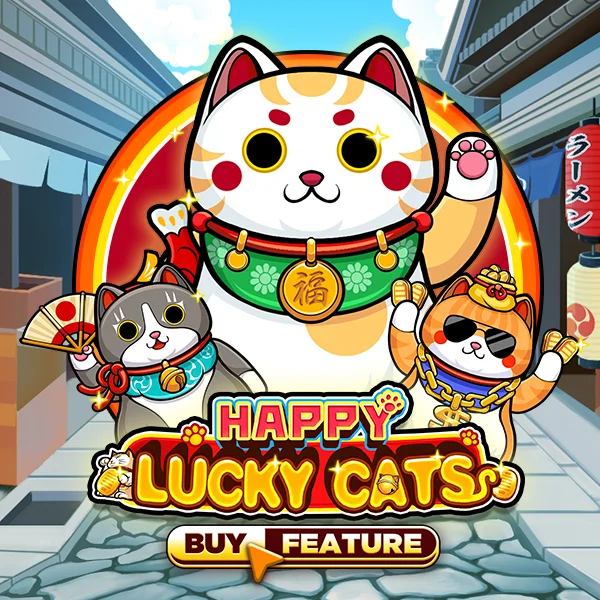 Microgaming : Happy Lucky Cats - NOLIMITSLOT777