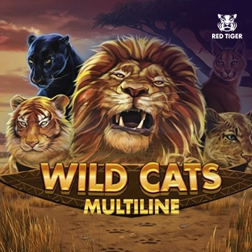 Redtiger : Wild Cats Multiline - NOLIMITSLOT777
